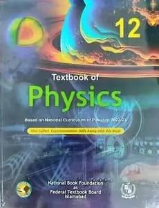 federal board physics class 12 book