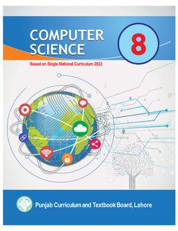 punjab board computer science class 8 book